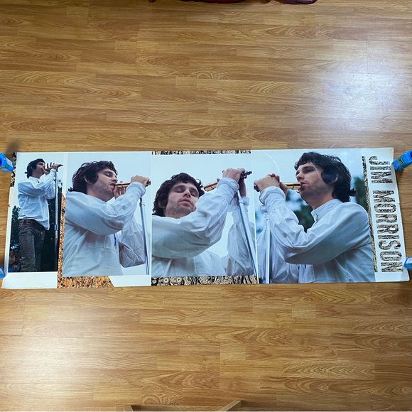 1988 Jim Morrison The Doors Litho Poster - Picture 1 of 9